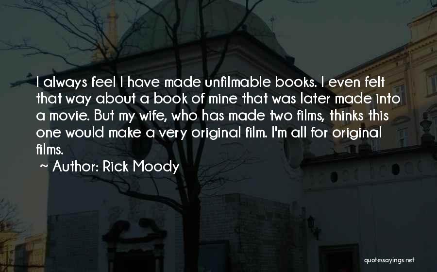 Books Of Movie Quotes By Rick Moody