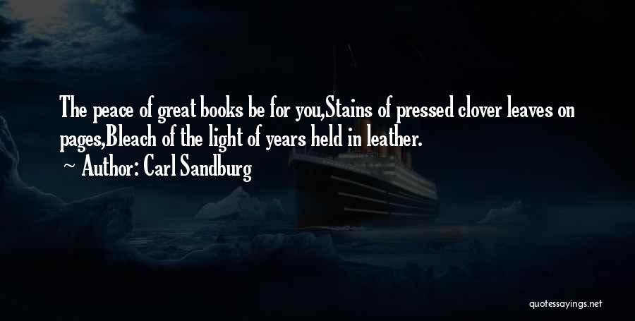 Books On Great Quotes By Carl Sandburg