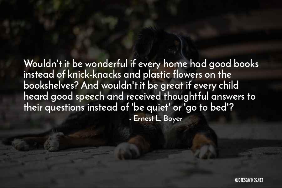 Books On Great Quotes By Ernest L. Boyer