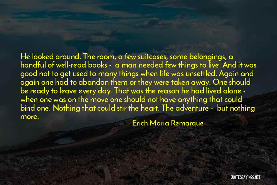 Books On Life Quotes By Erich Maria Remarque