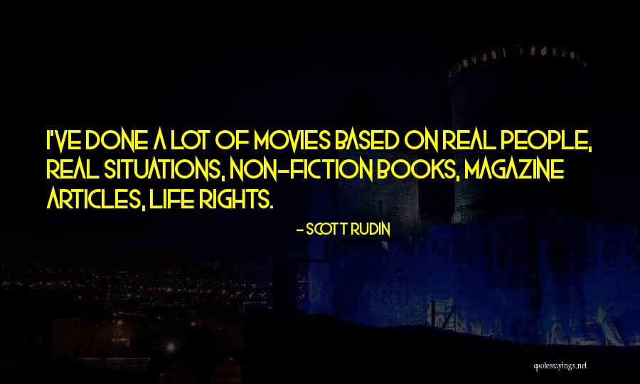 Books On Life Quotes By Scott Rudin