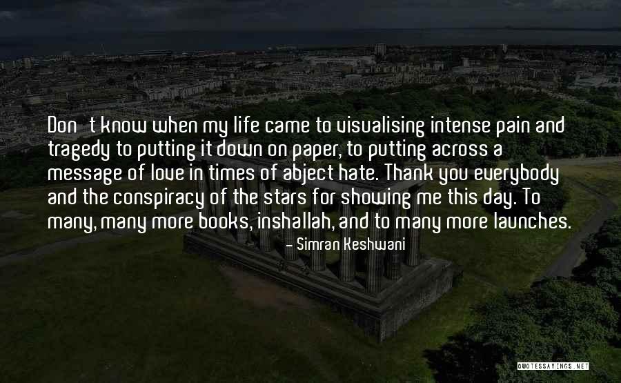 Books On Life Quotes By Simran Keshwani