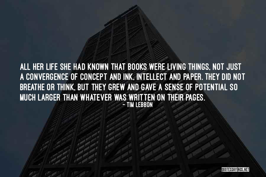 Books On Life Quotes By Tim Lebbon