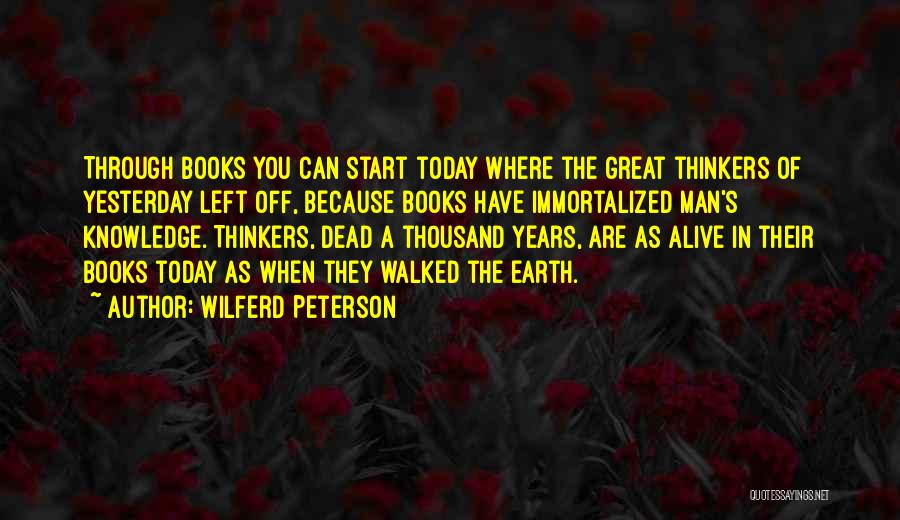 Books On Motivational Quotes By Wilferd Peterson