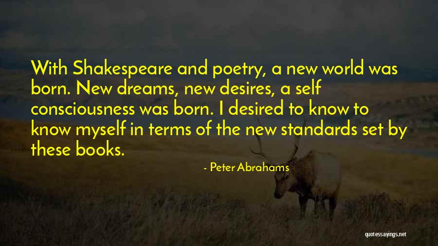 Books On Shakespeare Quotes By Peter Abrahams