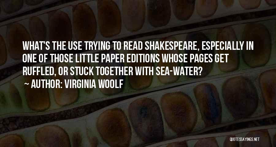 Books On Shakespeare Quotes By Virginia Woolf