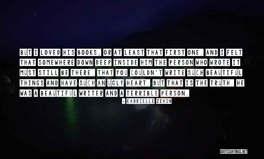 Books That Have Deep Quotes By Gabrielle Zevin