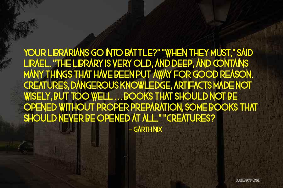 Books That Have Deep Quotes By Garth Nix
