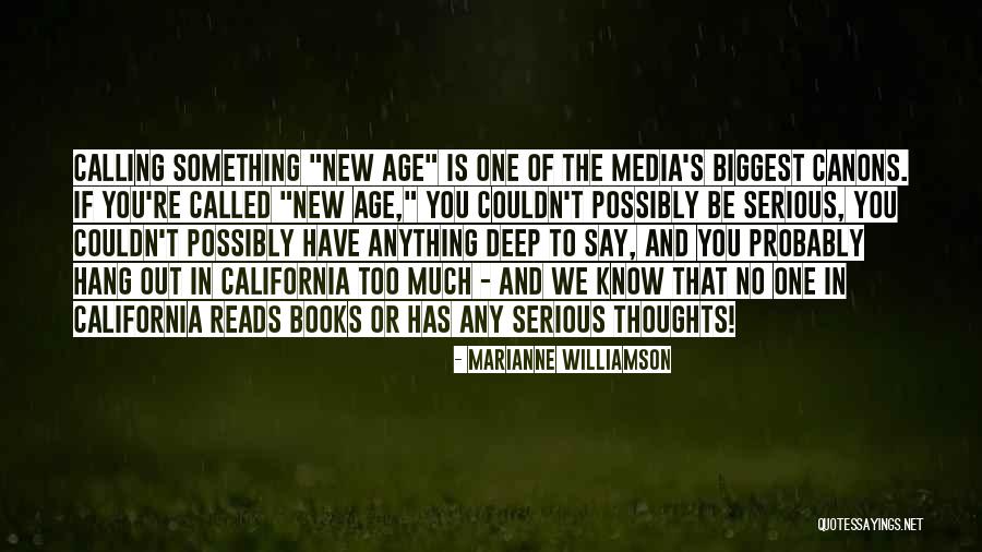 Books That Have Deep Quotes By Marianne Williamson
