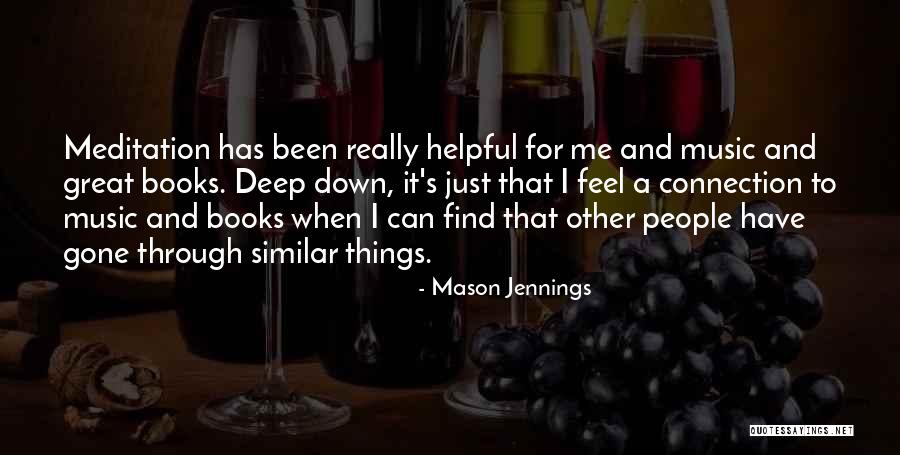 Books That Have Deep Quotes By Mason Jennings