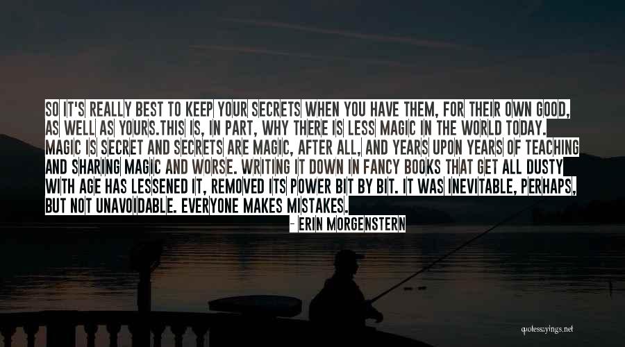 Books The Secret Quotes By Erin Morgenstern