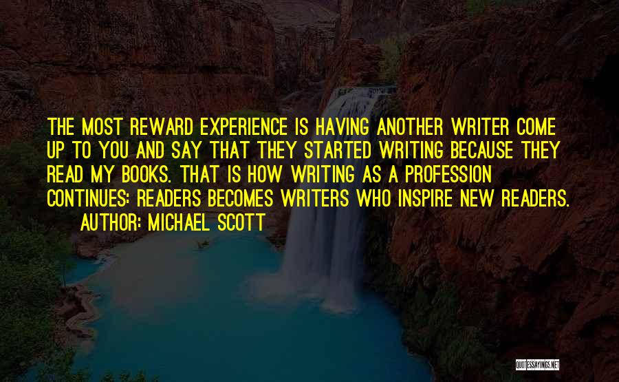 Books You Read Quotes By Michael Scott