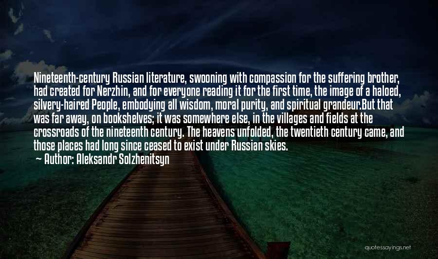 Bookshelves Quotes By Aleksandr Solzhenitsyn