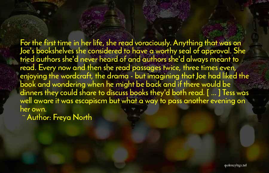 Bookshelves Quotes By Freya North