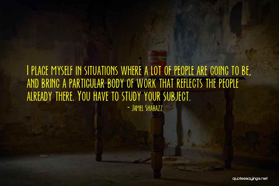 Bookweb Quotes By Jamel Shabazz
