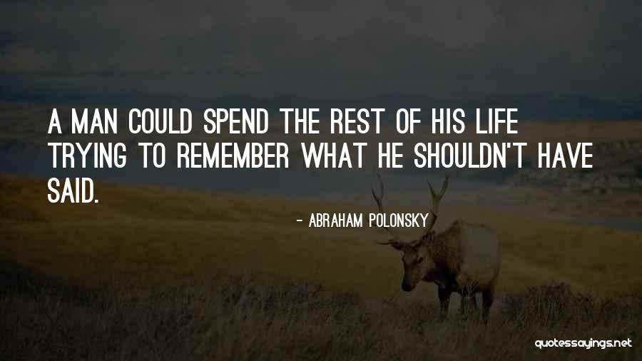 Bookworld Quotes By Abraham Polonsky Bookworld Quotes By Abraham Polonsky