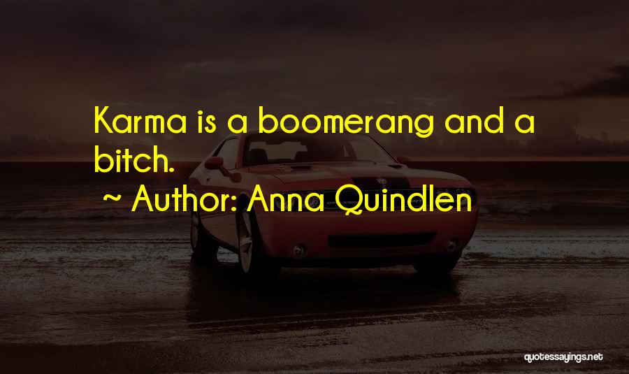 Boomerang Quotes By Anna Quindlen