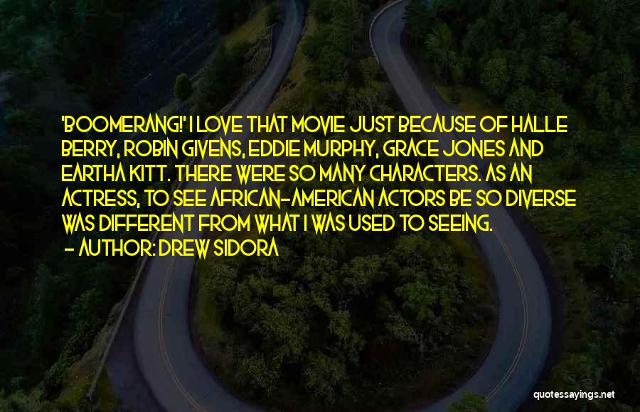 Boomerang Quotes By Drew Sidora