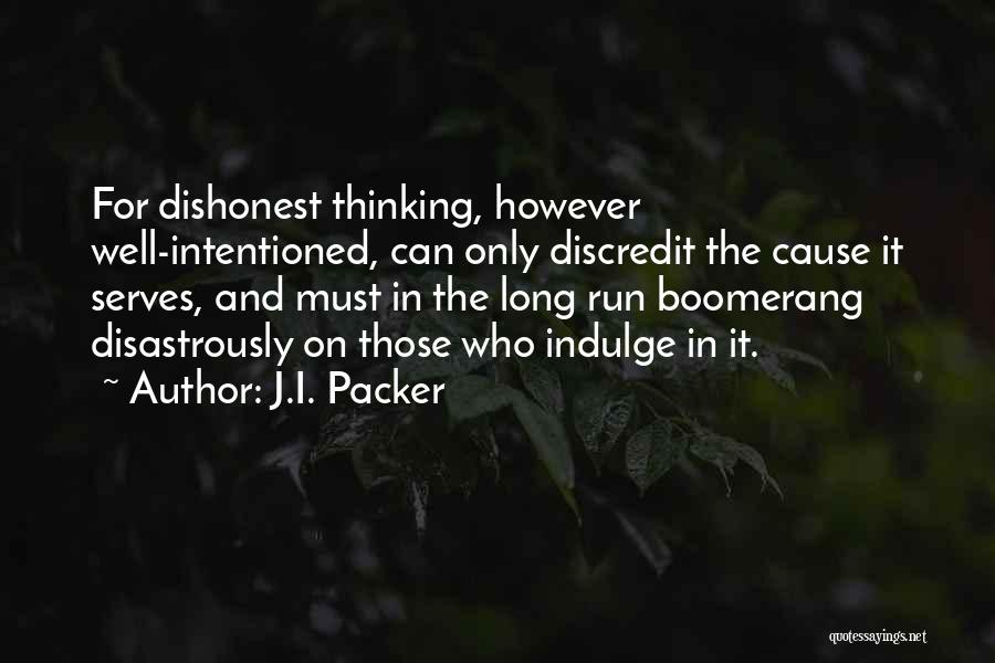 Boomerang Quotes By J.I. Packer