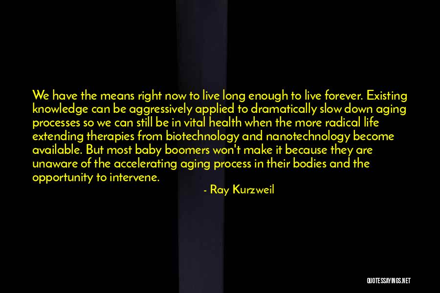 Boomers Quotes By Ray Kurzweil