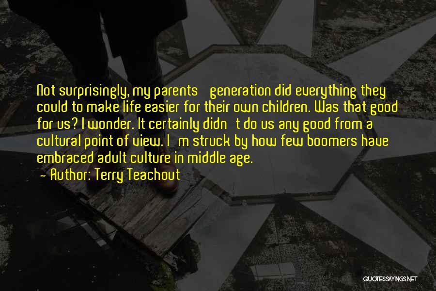 Boomers Quotes By Terry Teachout