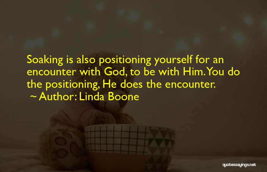 Boone Quotes By Linda Boone