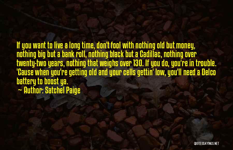 Boost Quotes By Satchel Paige