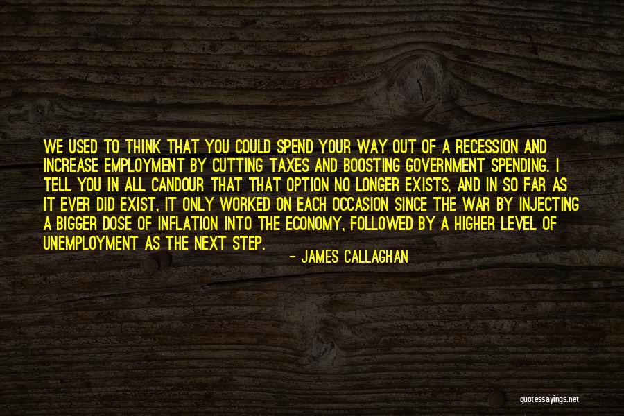 Boosting Quotes By James Callaghan Boosting Quotes By James Callaghan