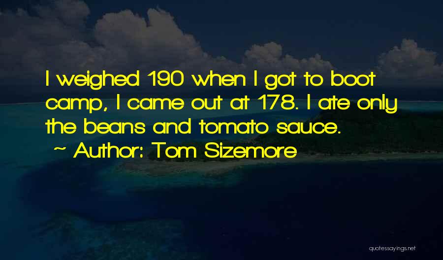 Boot Camp Quotes By Tom Sizemore