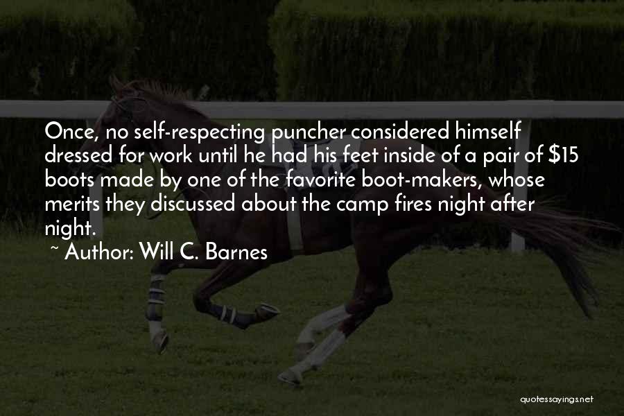 Boot Camp Quotes By Will C. Barnes