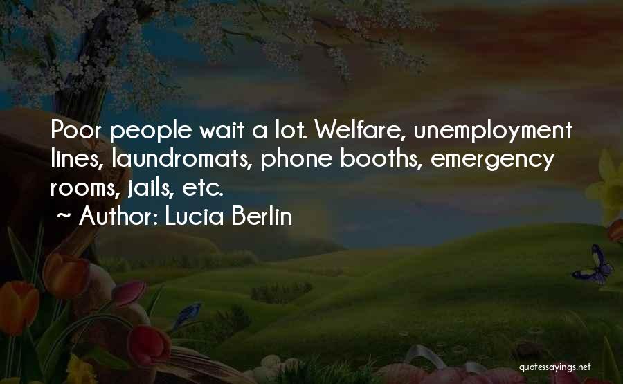 Booths Quotes By Lucia Berlin