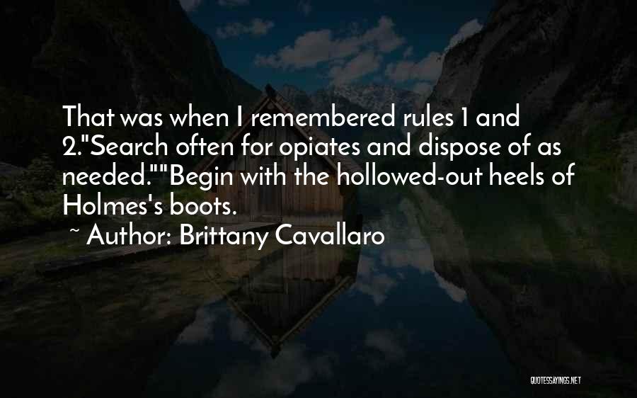 Boots And Heels Quotes By Brittany Cavallaro