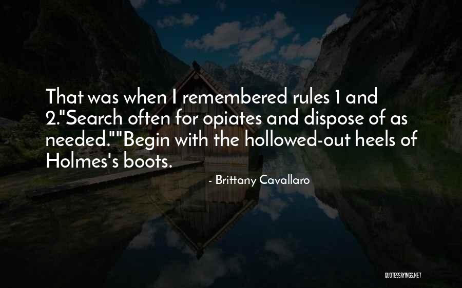 Boots And Heels Quotes By Brittany Cavallaro