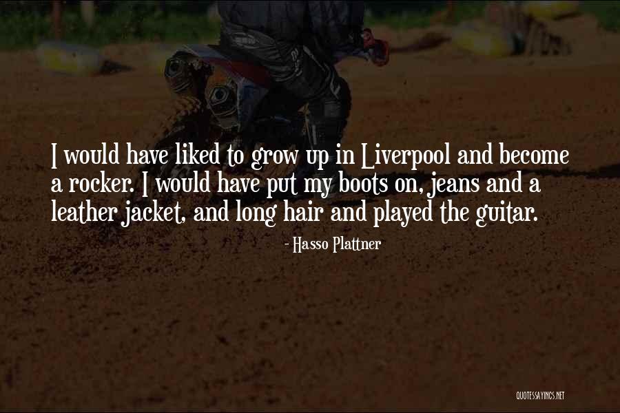 Boots And Jeans Quotes By Hasso Plattner Boots And Jeans Quotes By Hasso Plattner