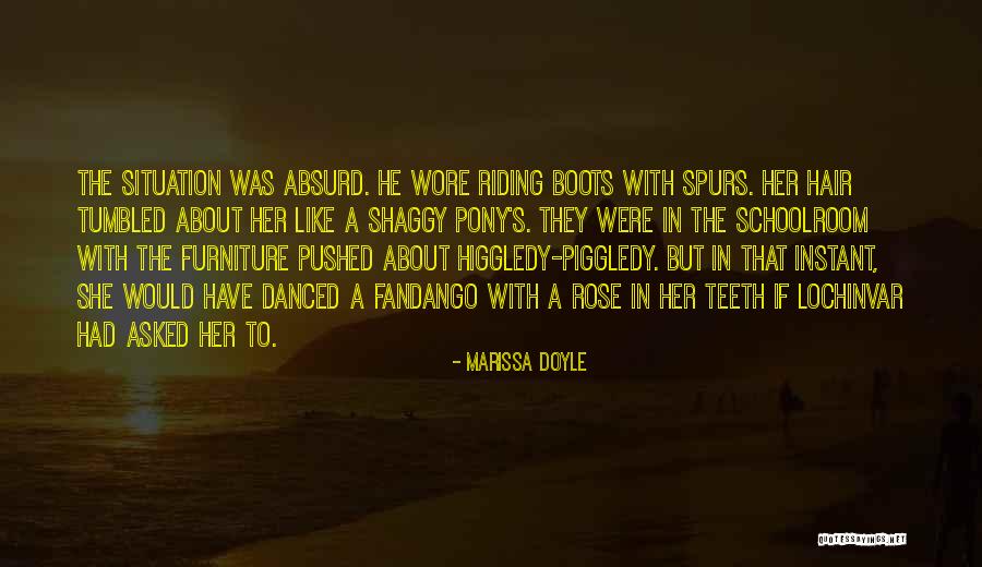 Boots And Spurs Quotes By Marissa Doyle