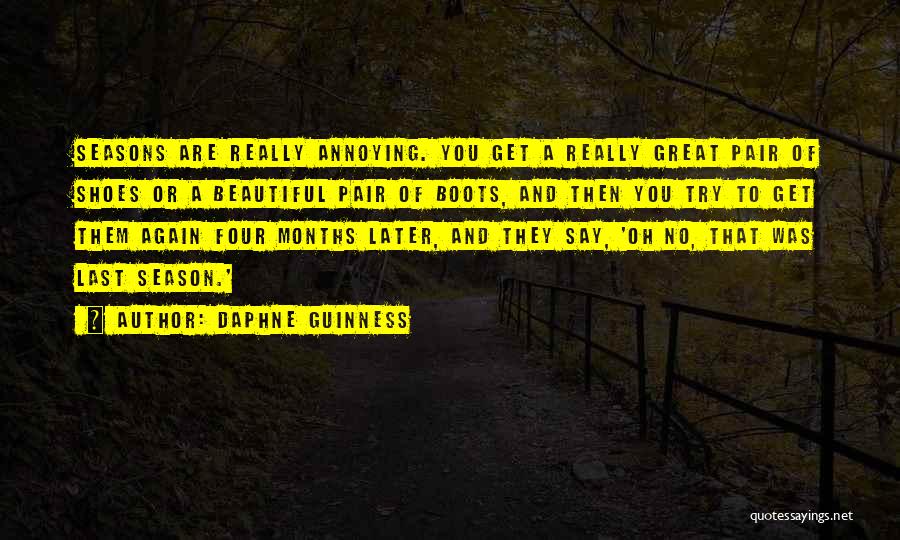 Boots Quotes By Daphne Guinness