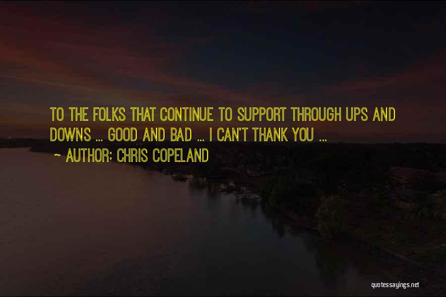 Bora Djordjevic Quotes By Chris Copeland