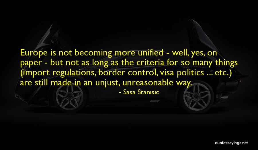 Border Control Quotes By Sasa Stanisic