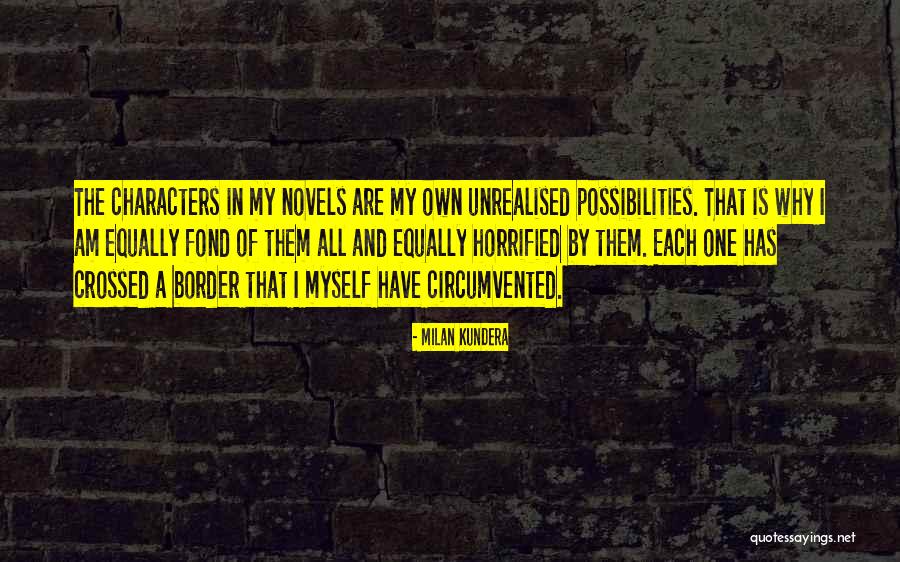 Border Quotes By Milan Kundera