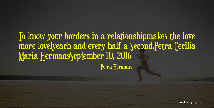 Border Quotes By Petra Hermans