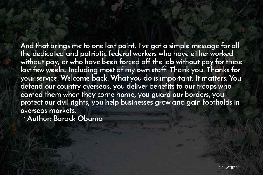 Borders Quotes By Barack Obama