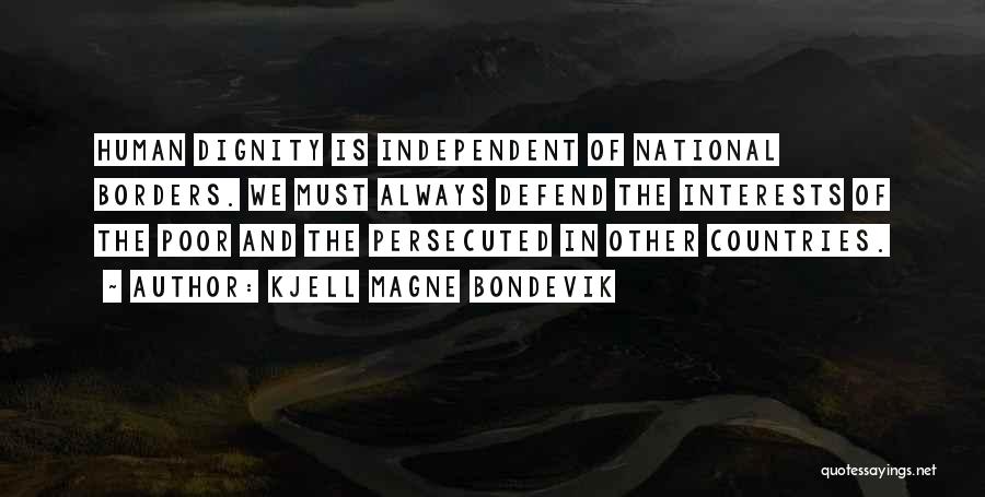 Borders Quotes By Kjell Magne Bondevik