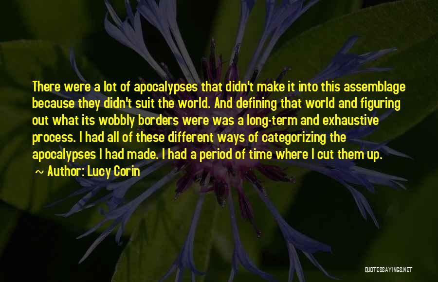 Borders Quotes By Lucy Corin