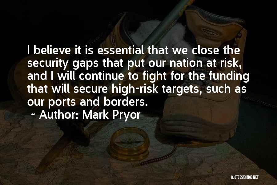 Borders Quotes By Mark Pryor