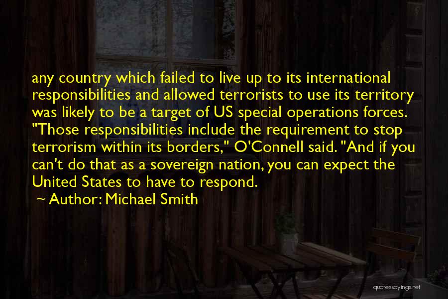 Borders Quotes By Michael Smith