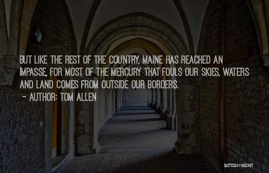 Borders Quotes By Tom Allen