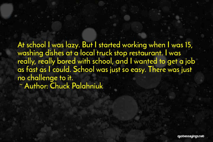 Bored Of Job Quotes By Chuck Palahniuk