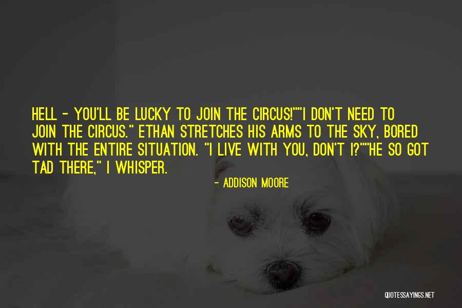Bored To Hell Quotes By Addison Moore Bored To Hell Quotes By Addison Moore