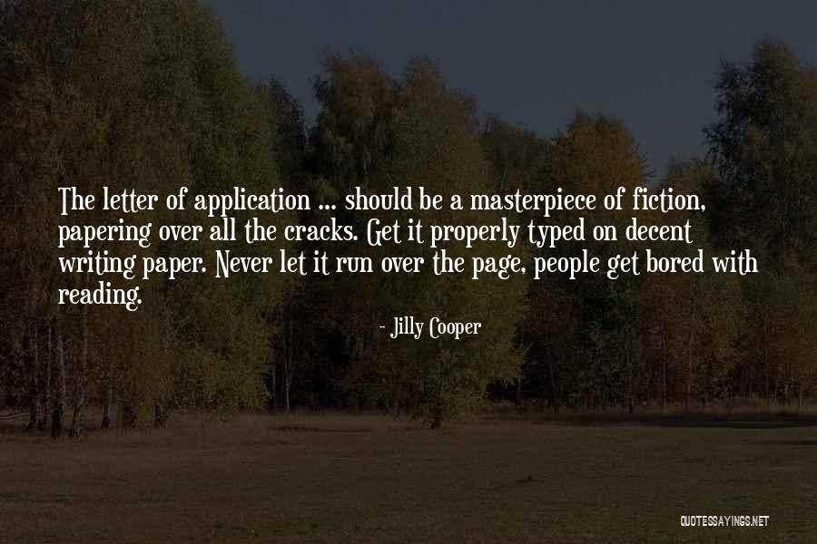 Bored Work Quotes By Jilly Cooper