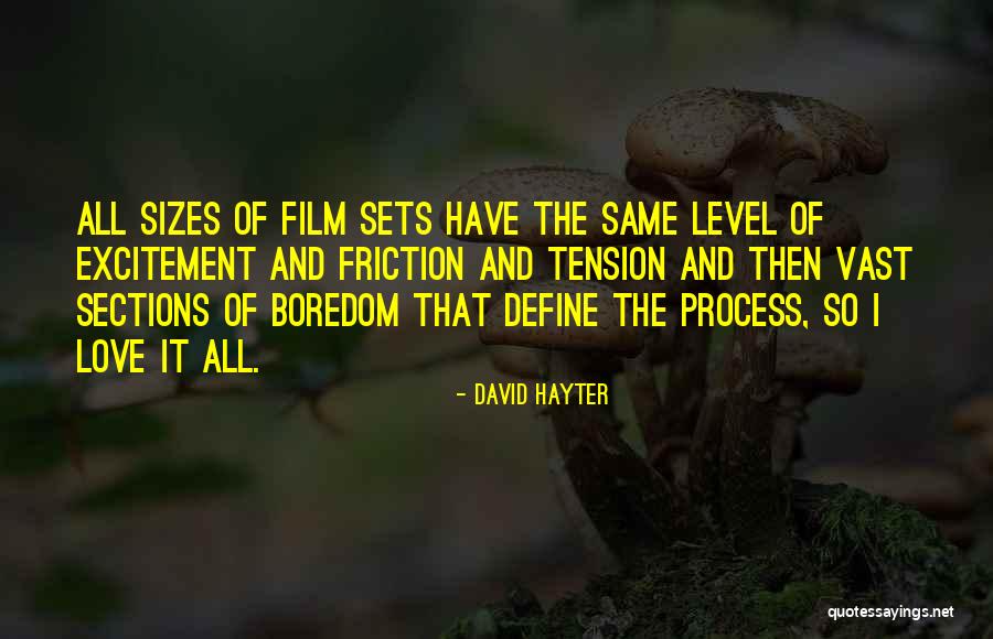 Boredom And Love Quotes By David Hayter Boredom And Love Quotes By David Hayter